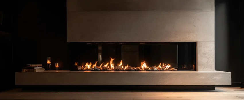 Gas Fireplace Ember Bed Design Services in Dearborn, Michigan