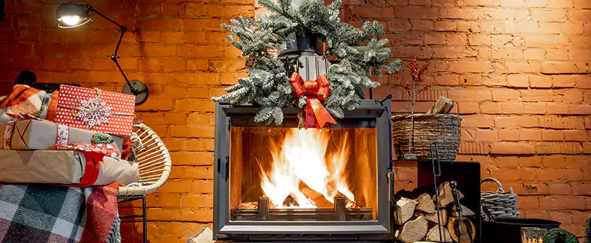 Travis Industries Linear Gas Fireplace Installation in Dearborn, Michigan