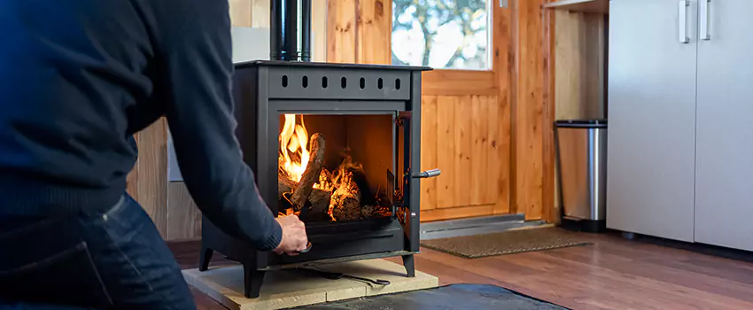Open Hearth Wood Fireplace Installation in Dearborn, MI