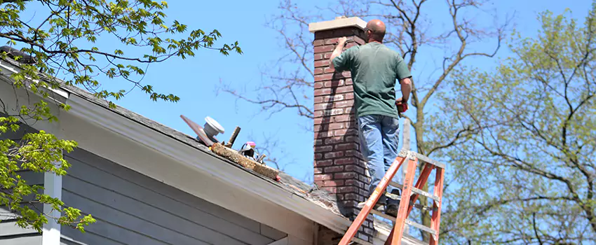 Vinyl and PVC Chimney Flashing Installation in Dearborn, MI