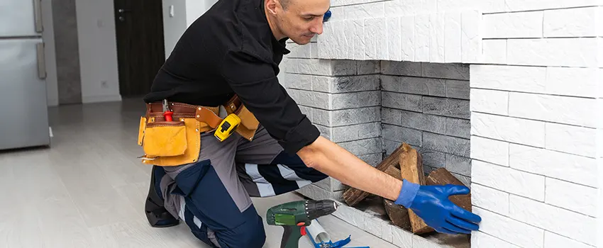 Fireplace Damaged Damper Frame Repair Services in Dearborn, Michigan