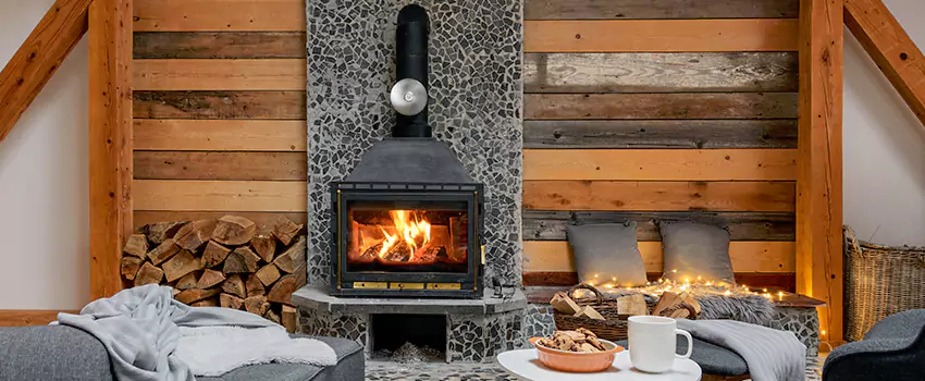 Thelin Hearth Products Direct Vent Gas Stove Fireplace Inspection in Dearborn, Michigan